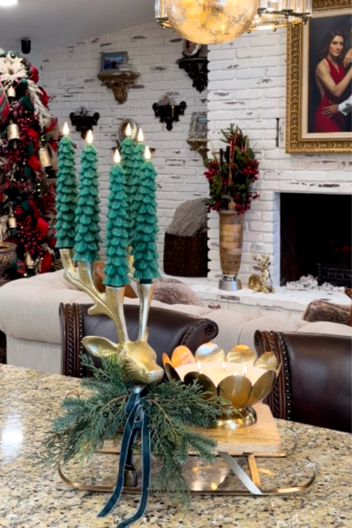 This reindeer candleholder is absolutely stunning! Love all the different ways you can dress it up! Love this centerpiece! 🎄✨

#LTKHoliday #LTKFindsUnder50 #LTKHome