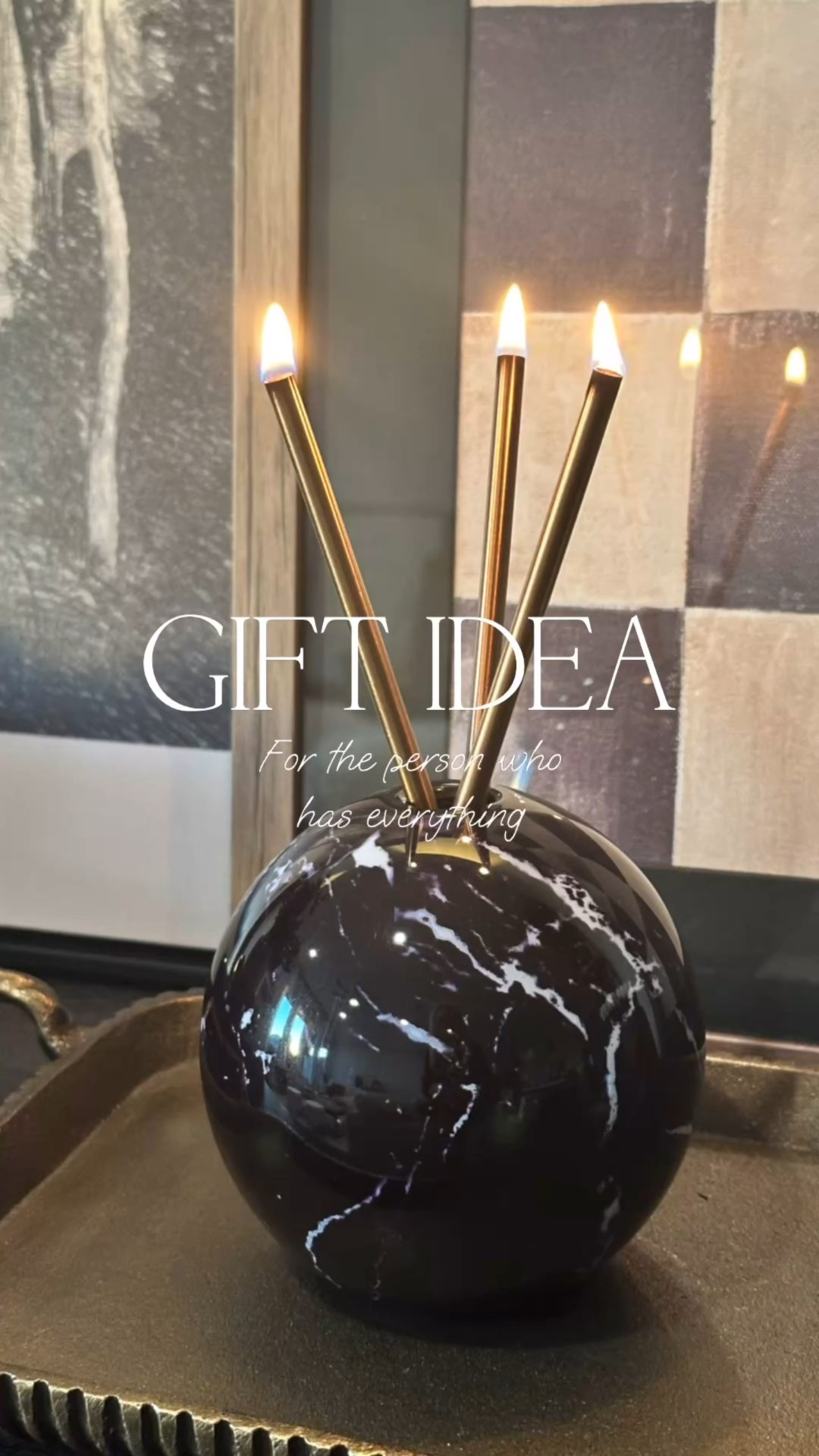 If you’re looking for a beautiful decor moment without any toxic smoke – this is SUCH a good one. These Everlasting Candles burn clean, look stunning on your countertop, and honestly feel like a piece of art.
They’re also the most gorgeous gift idea for the person who already has everything. The neutral modern look blends right into any style and they last so much longer than traditional candles.


#LTKGiftGuide #LTKHome #LTKHoliday