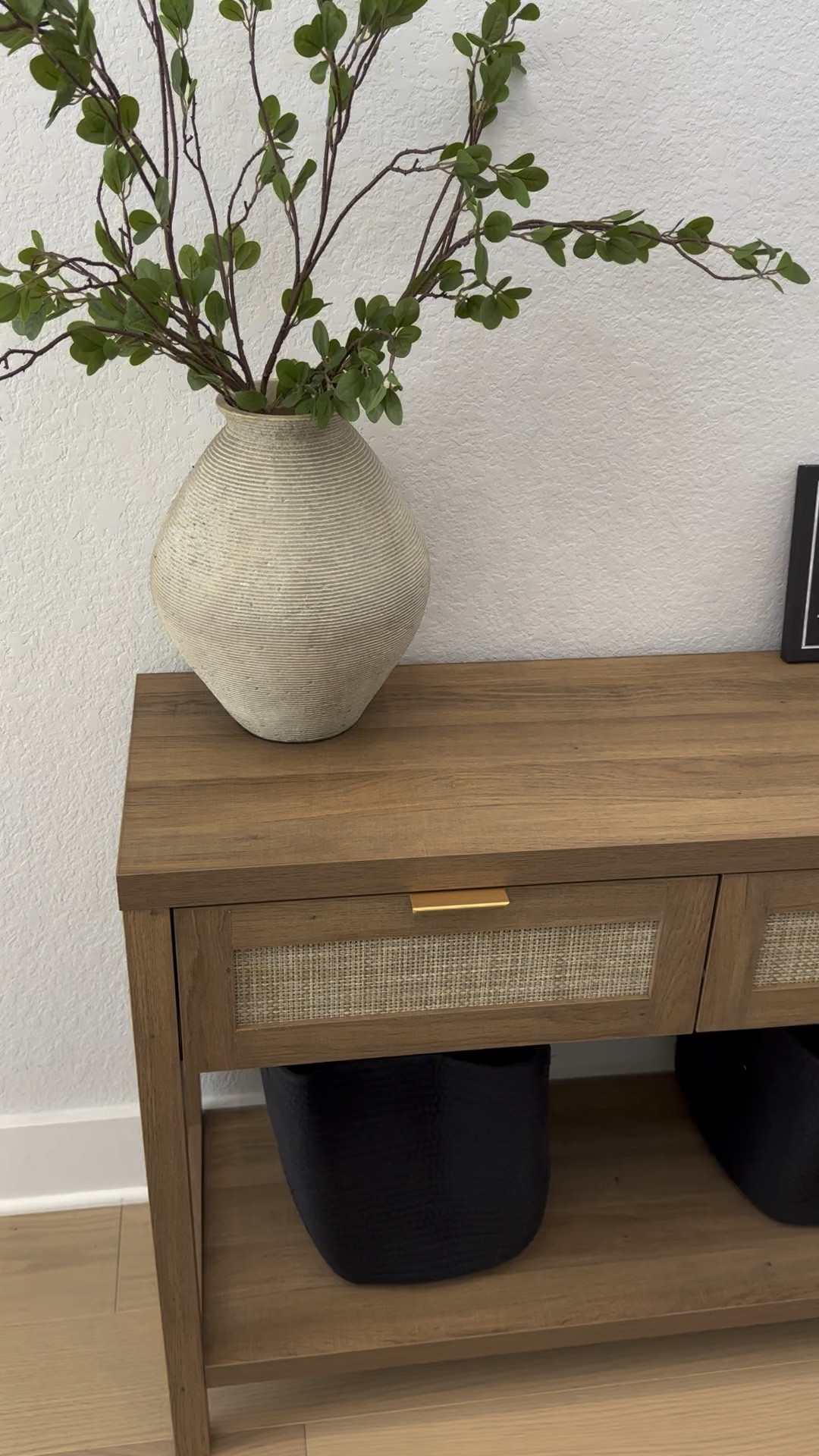 Our entry way all from Amazon! 

#LTKVideo #LTKhome #LTKwedding