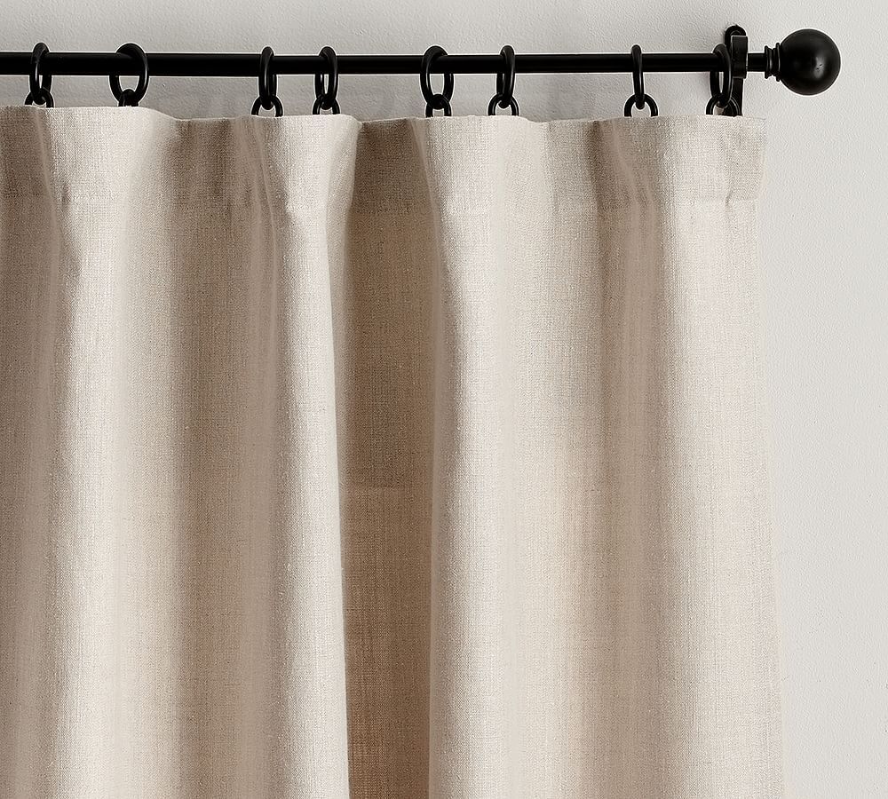 Belgian Linen Curtain Made with Libeco™ | Pottery Barn (US)