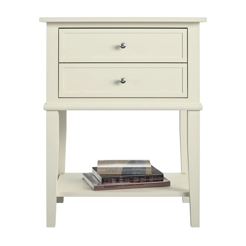 Dmitry 28'' Tall 2 - Drawer End Table | Wayfair North America