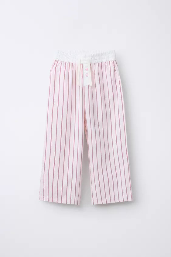PANTALON IMPRIMÉ À RAYURES | Zara FR