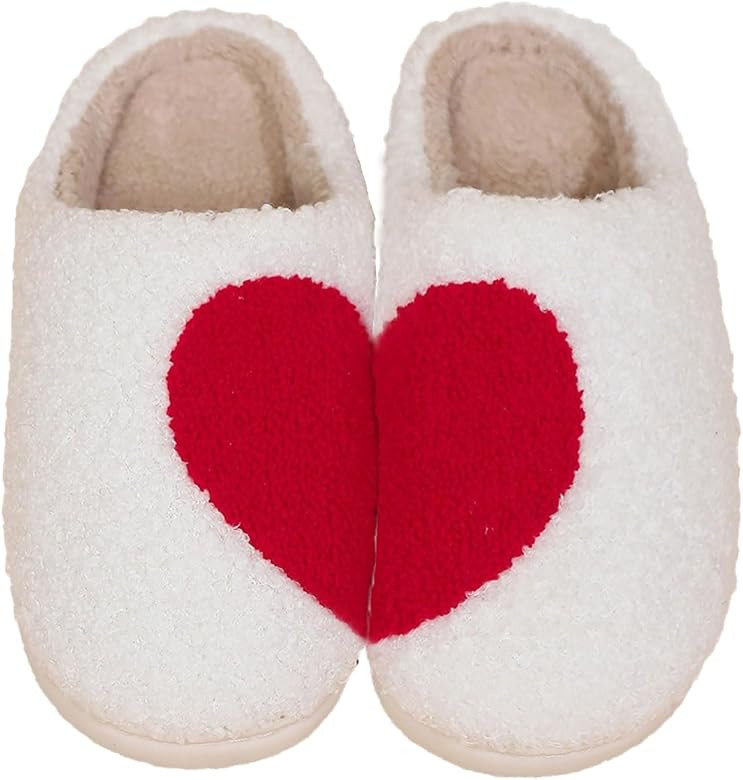 V OPXIN Meet Me At Midnight Slippers for Womens Mens Cute Slippers Cozy Plush Warm Slip-on House ... | Amazon (US)