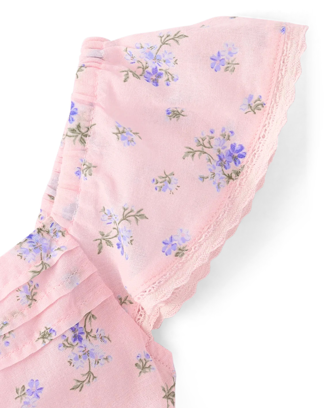 Girls Floral Pleated Smocked Dress - pink | The Children's Place