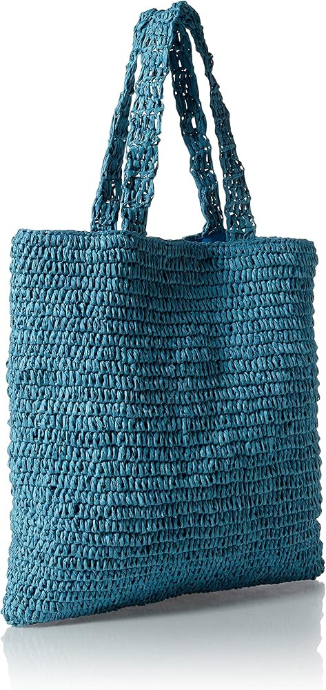 The Drop Women's Ealga Flat Handle Straw Tote | Amazon (US)