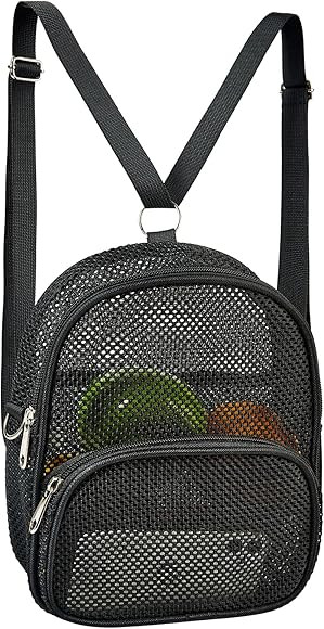 COVAX Mini Mesh Commuting Travel Backpack      
 Polyester  

 Adult | Amazon (US)