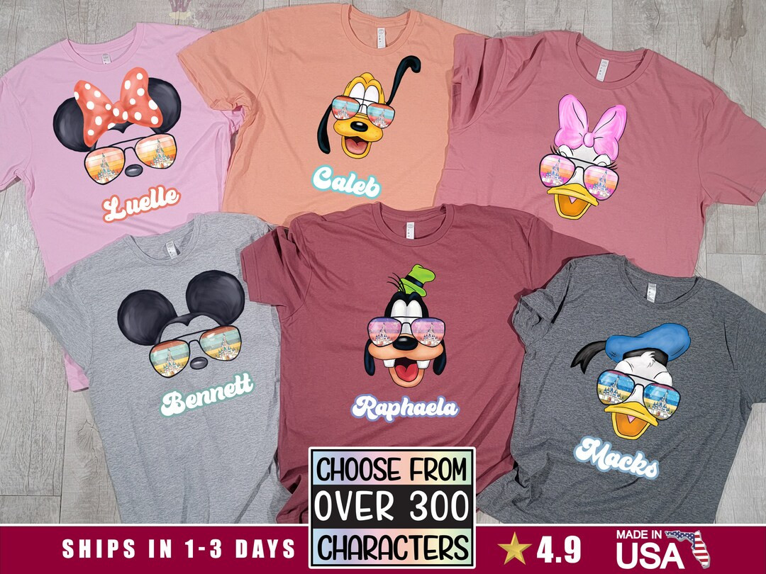 Custom Disney Family Shirts, Disney Shirts, Disneyworld shirts , Matching Disney Family Shirts, S... | Etsy (US)