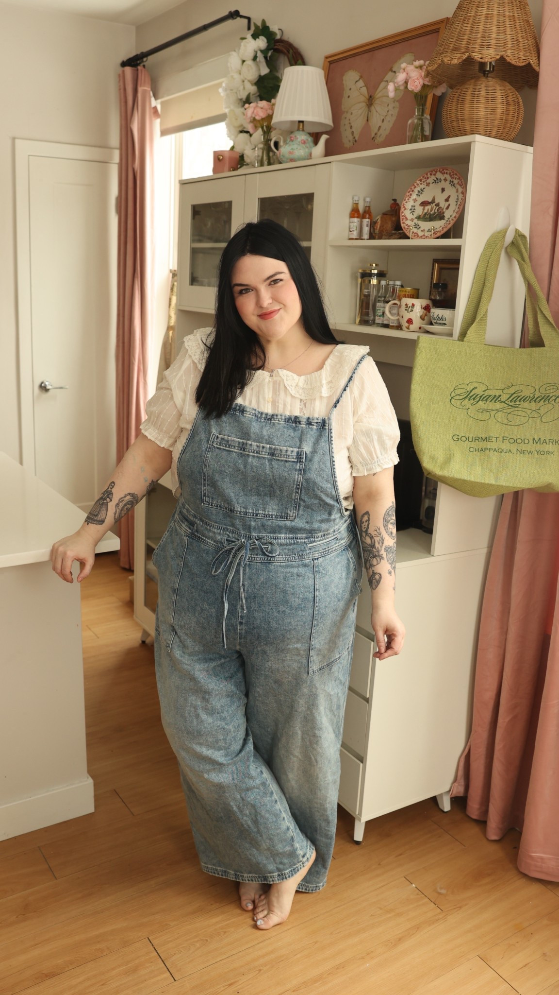 Spring outfit. Wearing XXL in the top and XXL in the overalls. Budget friendly 

#LTKSaleAlert #LTKPlusSize