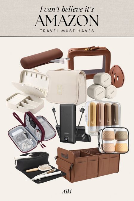 Amazon Travel Must Haves

Gift ideas, jewelry organizer, hot tools case, cord, brown bag, trunk, makeup brush holder, charger

#LTKtravel #LTKfindsunder50 #LTKGiftGuide