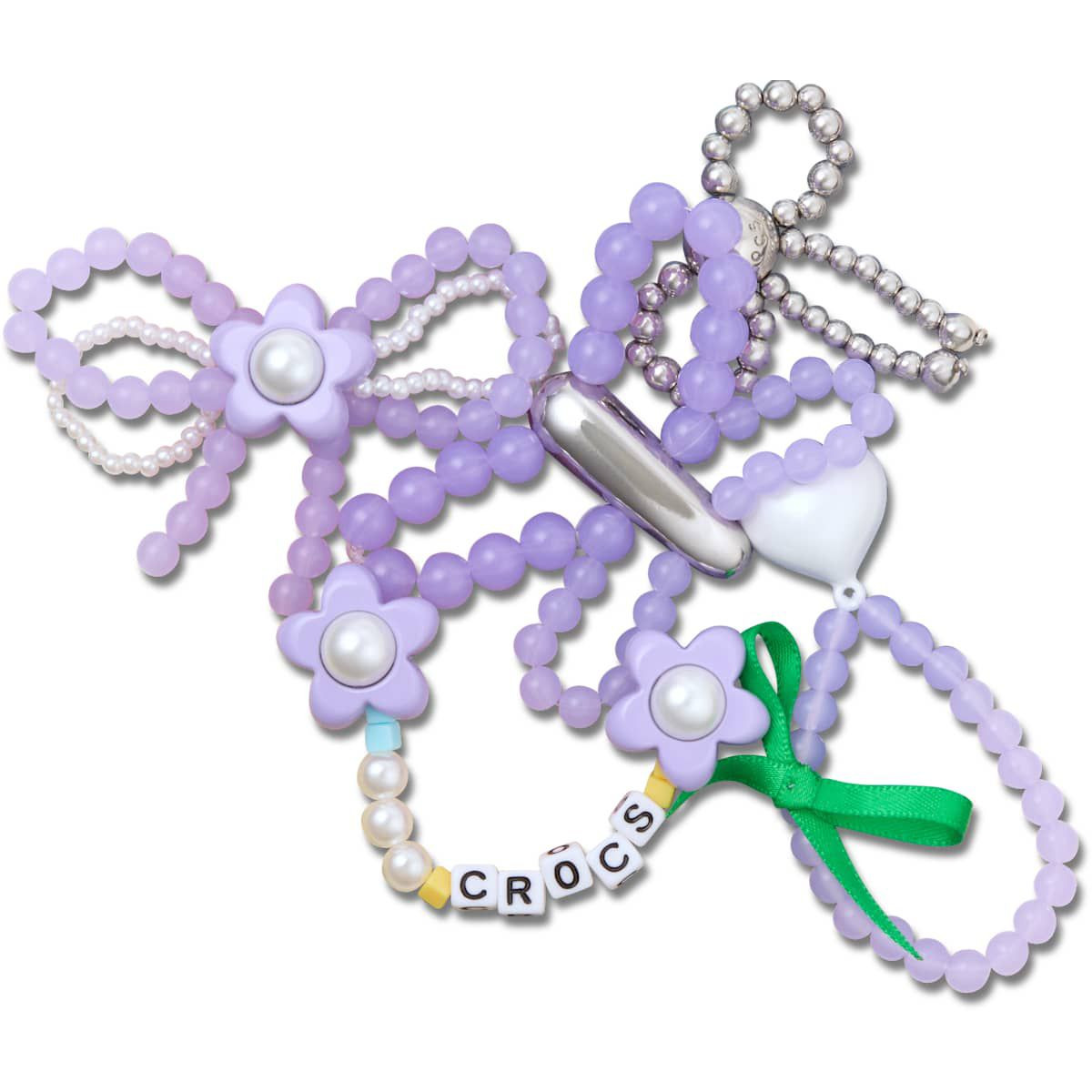 Crocs Jibbitz Purple Meta Shoe Charms 5-Pack | Target