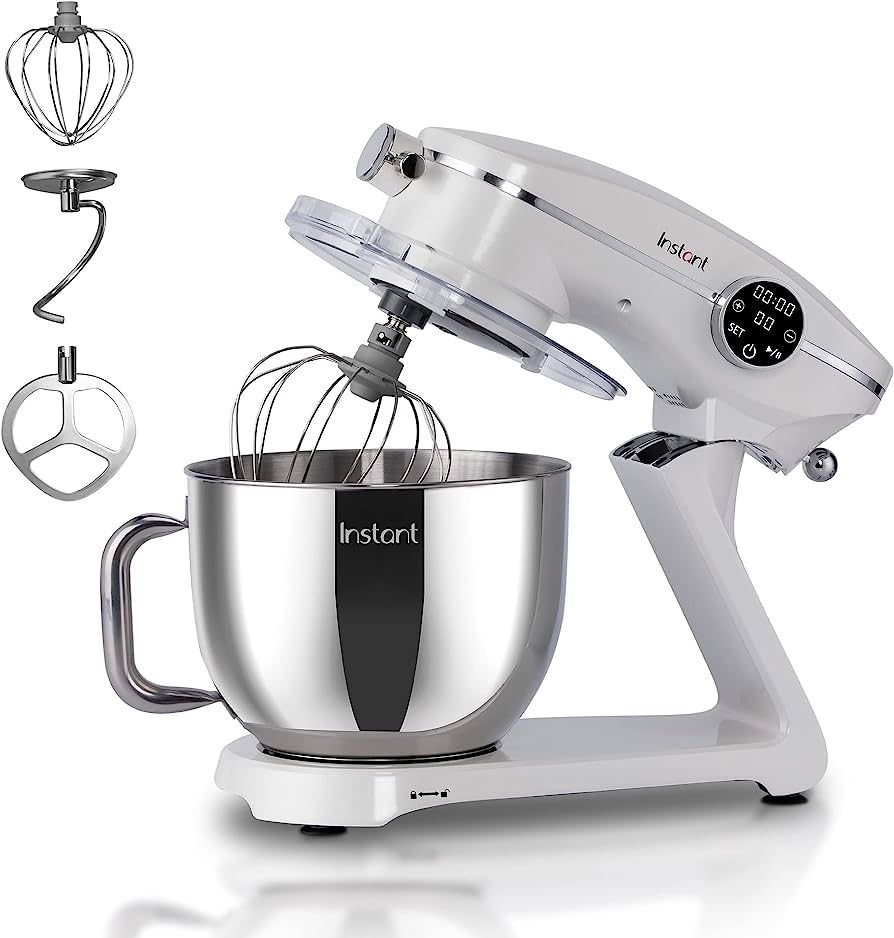 Instant Stand Mixer Pro, 600W 10-Speed Electric Mixer with Digital Interface, 7.4-Qt Stainless St... | Amazon (US)