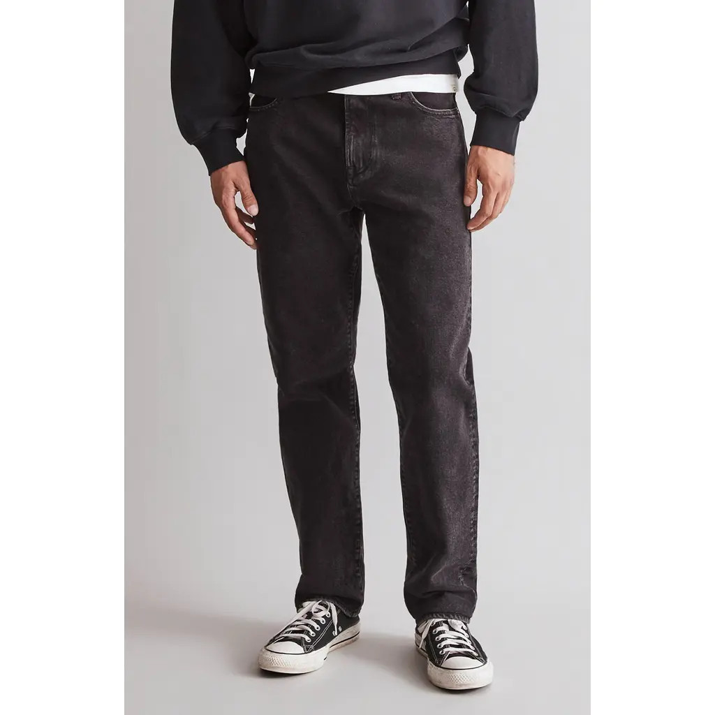 Madewell The 1991 Straight Leg Jeans in Hanlock Wash at Nordstrom, Size 29 X 32 | Nordstrom