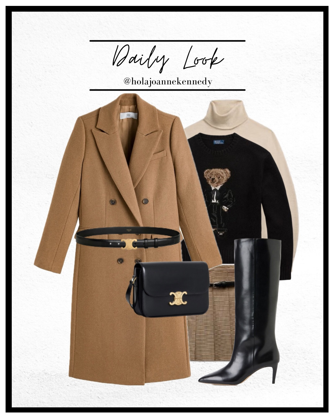 Leaning into preppy chic while I patiently wait for Friday to show up 🖤🧸
.
.
.
🏷️ preppy winter style, chic cold weather fashion, Ralph Lauren teddy bear jumper, plaid skirt outfit, tailored wool coat, knee-high boots styling, UK fashion inspo, classic winter wardrobe, fashion influencers UK, effortless winter looks, camel coat styling 

#LTKeurope #LTKFashionMonth #LTKuk