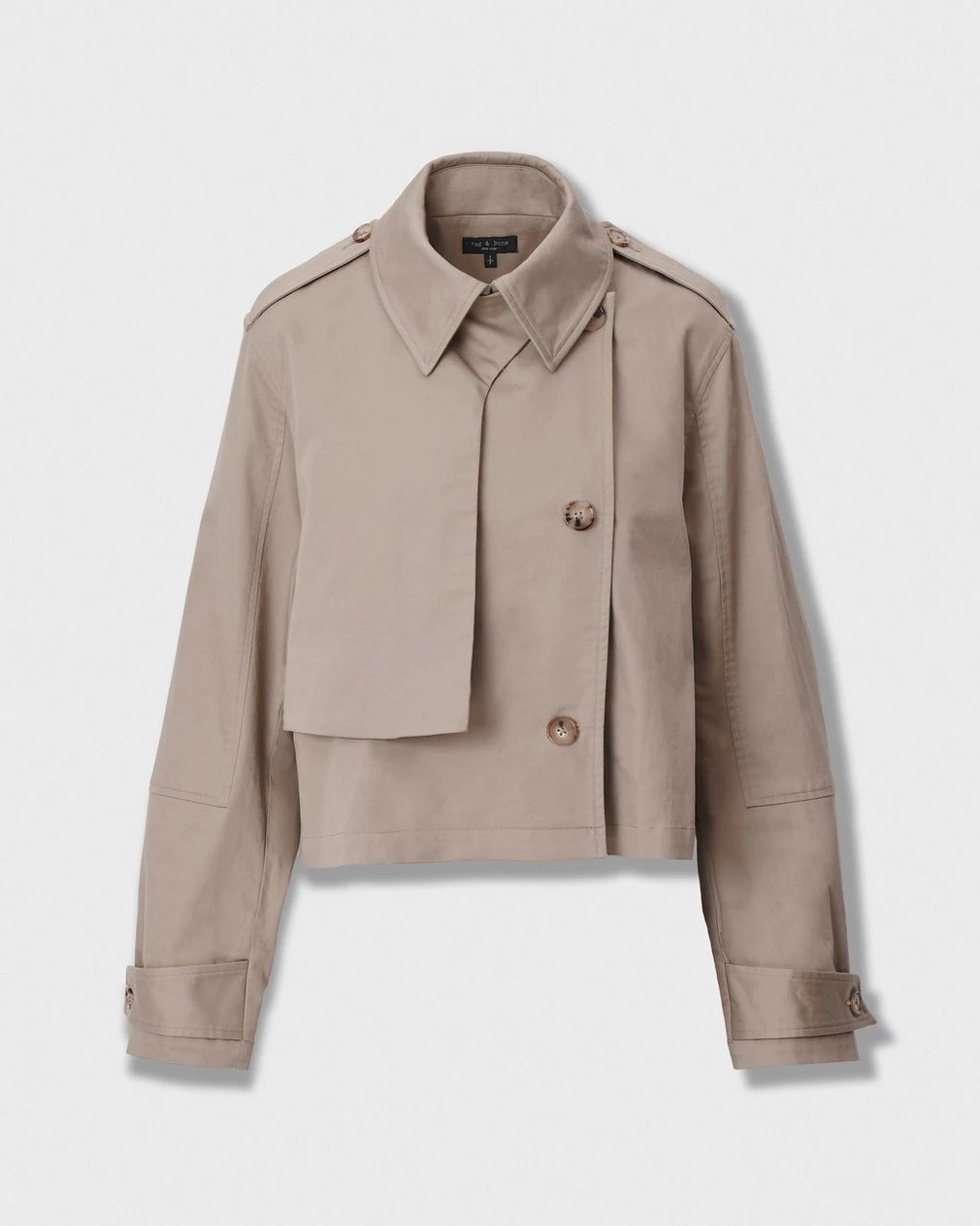 Jamie Cropped Trench Coat | rag & bone
