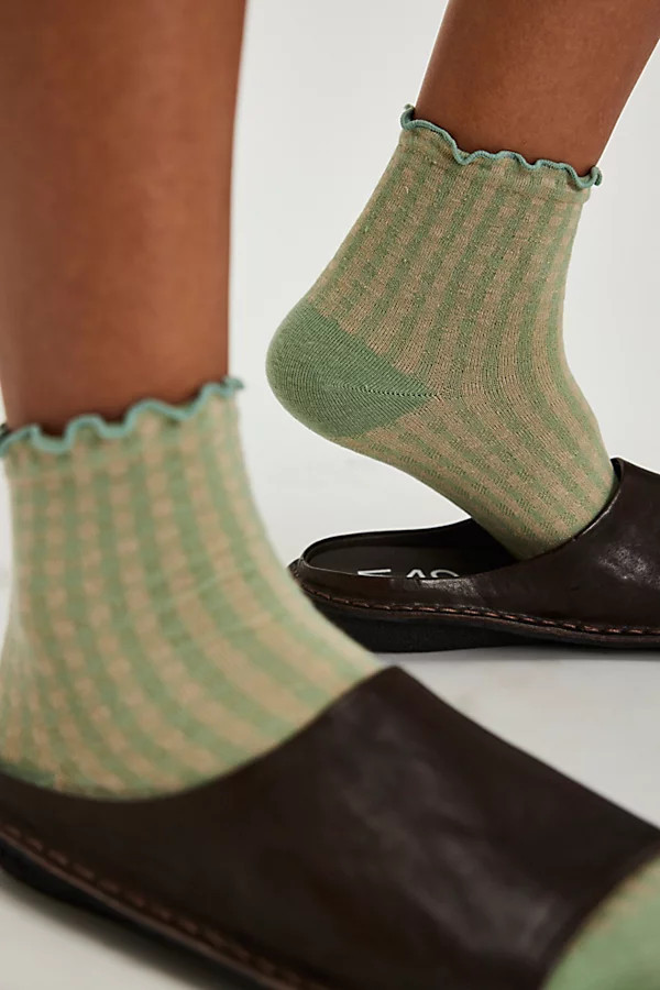 Posh Picnic Ruffle Socks | Free People (Global - UK&FR Excluded)