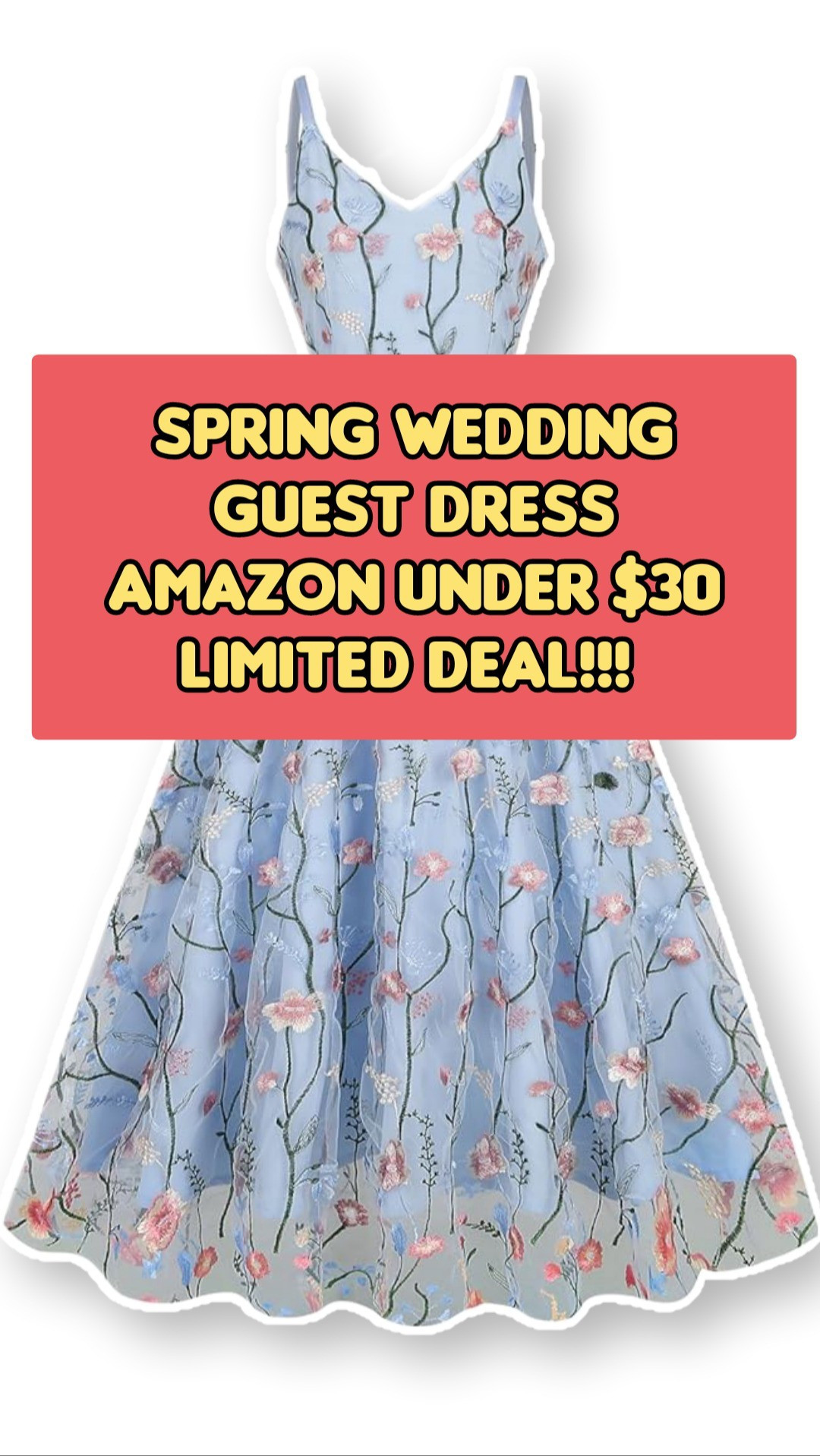 Women's Floral Embroidery Dress V Neck Mesh Vintage Cocktail Wedding Guest Gown Prom Evening Party Swing Dress

#LTKSpringSale #LTKWedding #LTKFindsUnder50