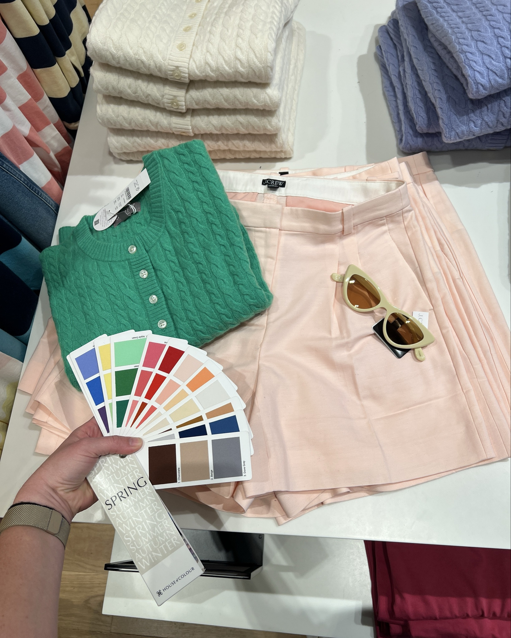 Spring colors at J. Crew 🌷