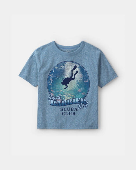 Boys 'Scuba Club' Graphic Tee - Blue - OshKosh B'gosh | Carter's | Carter's Inc