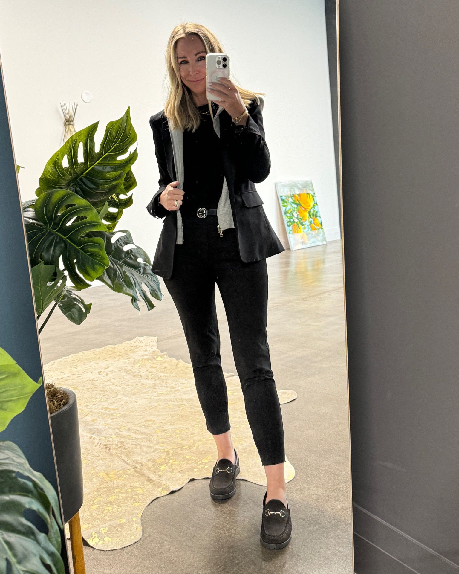 The actual calm before the storm. Hooded blazer FTW last week with all the rain  

#LTKStyleTip #LTKOver40 #LTKWorkwear