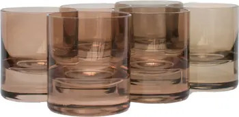 Estelle Colored Glass Set of 6 Rocks Glasses | Nordstrom | Nordstrom
