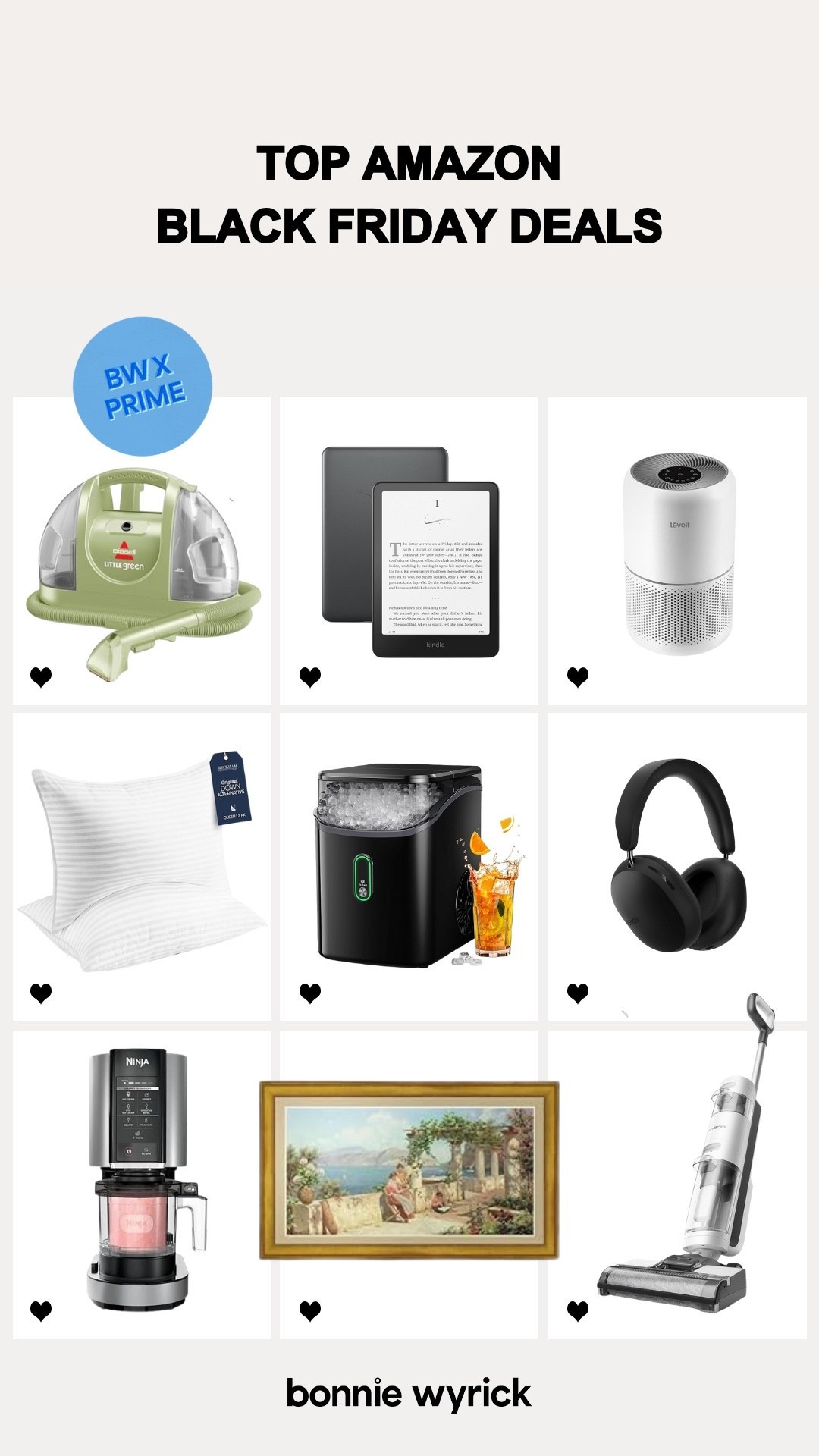 Amazon top Black Friday deals!
-
-
-
Amazon, Amazon finds, top deals, Amazon bestsellers, home finds, little green machine, kindle, air purifier, pillows, ice machine, headphones




#LTKOver40 #LTKCyberWeek #LTKSaleAlert