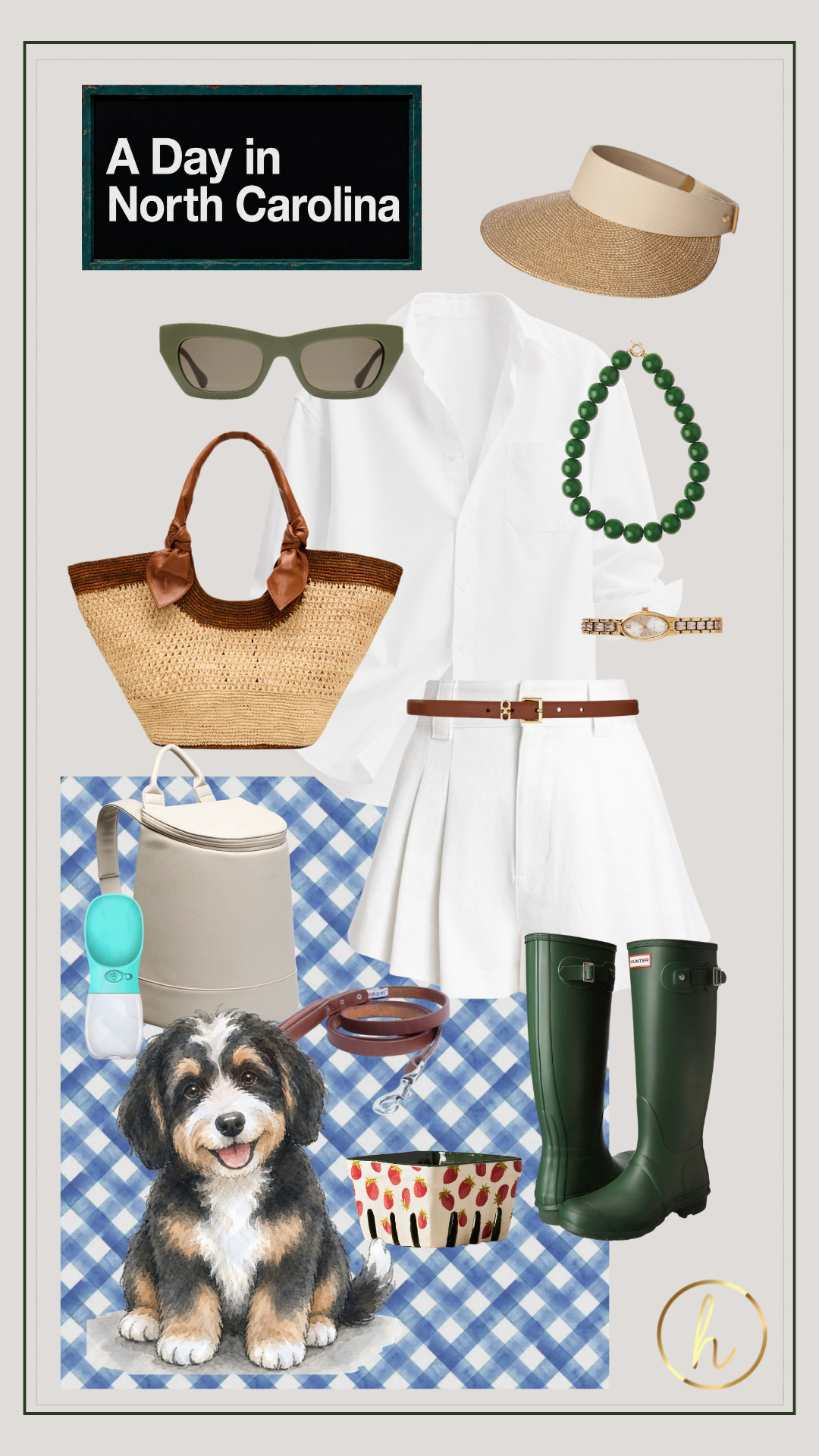 A little glimpse into a day in North Carolina 💚 Lightweight layers, easy neutrals, classic accessories, and practical pieces for wherever the day takes us — sunny walks, afternoon picnics, and a little time outdoors with the pups🐶 Sharing all outfit details and accessories here! #LTKStyle #LTKSeasonal #LTKDogs #LTKTravel #LTKdayinmylife 

 