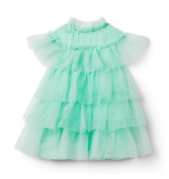 Disney Tiana Glitter Tulle Dress | Janie and Jack