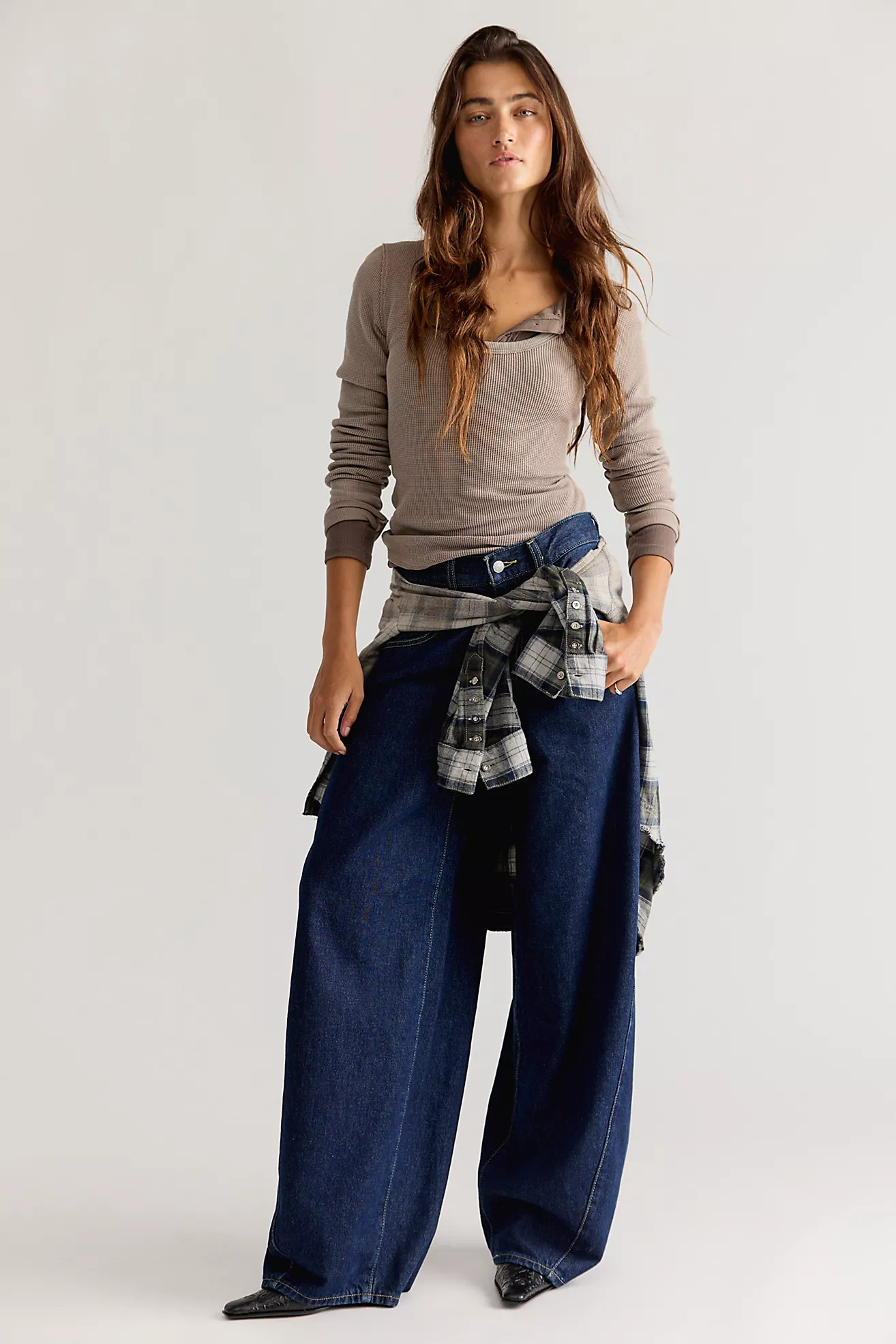 Levi's Super Baggy Barrel Jeans | Free People (Global - UK&FR Excluded)