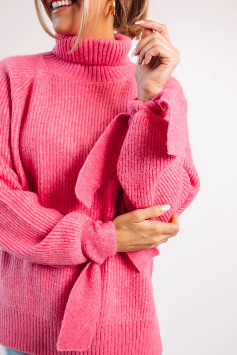 Knot Kidding Sweater - Cool Pink | The Impeccable Pig