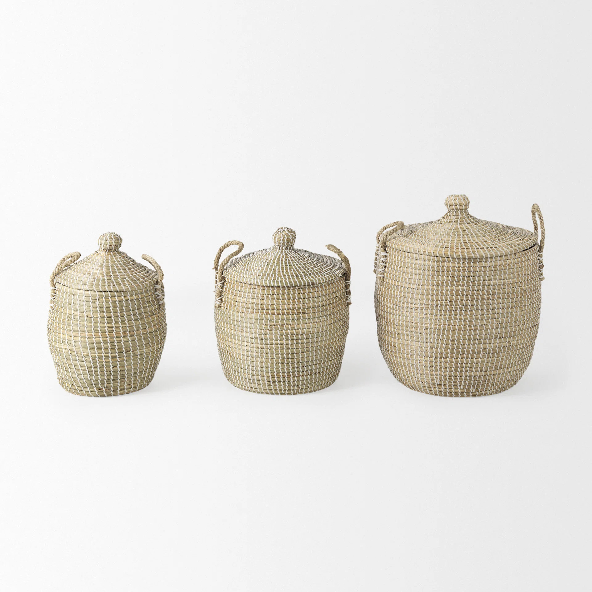 Birch Lane™ Olivi Seagrass Decorative Basket | Wayfair North America