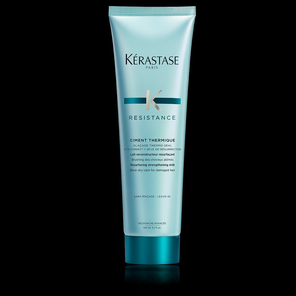Kerastase Resistance Ciment Thermique Leave In Heat Protectant For Damaged Hair 5.1 fl oz / 150 ml | Kerastase US
