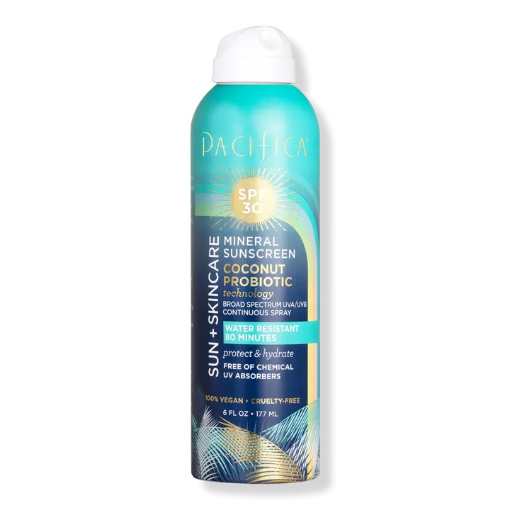 Sun + Skincare Mineral Sunscreen Coconut Probiotic SPF 30 | Ulta