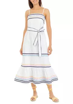 Poplin Maxi Dress | Belk