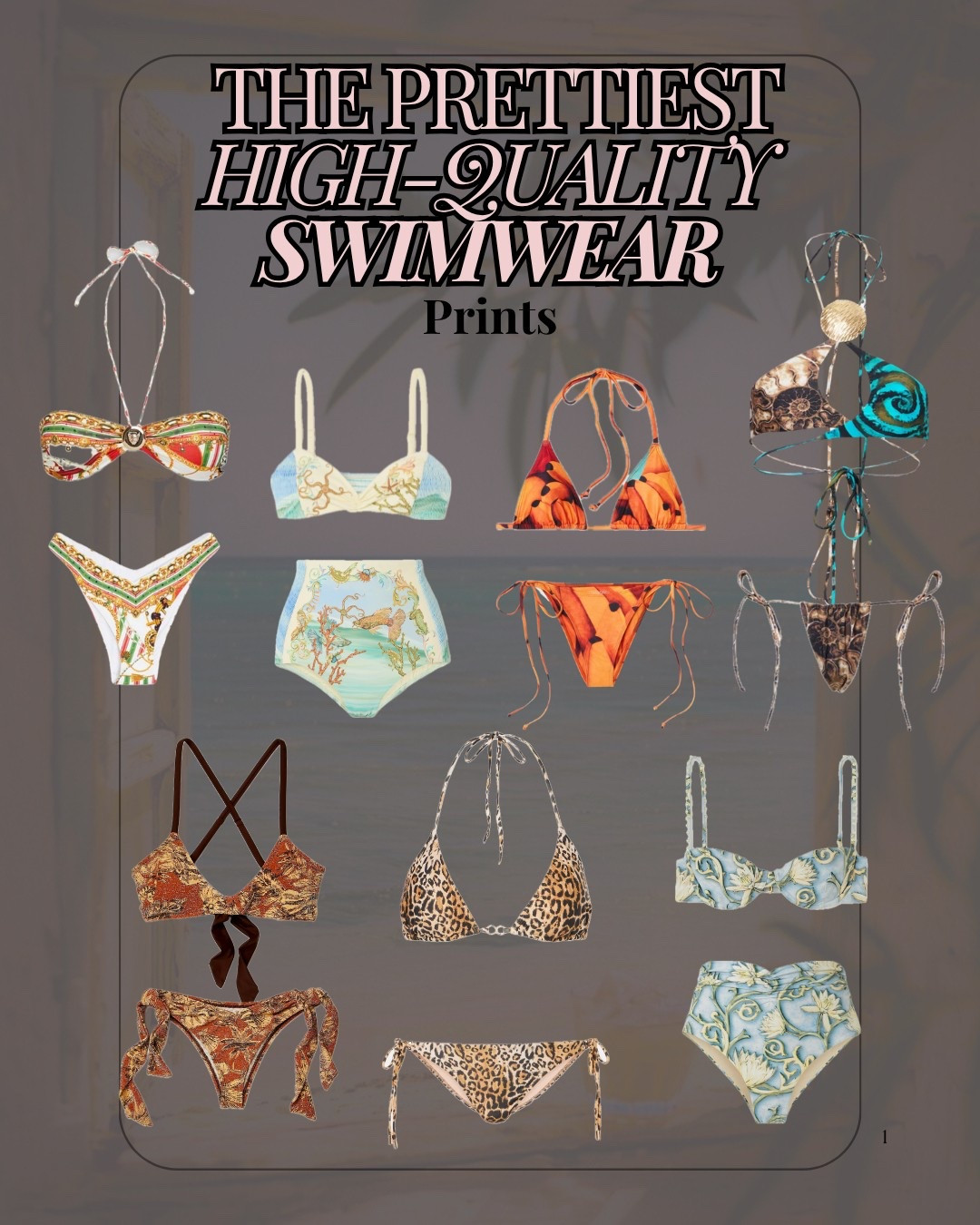 Found: printed swimwear that does not fall apart 

#LTKeurope #LTKsummer #LTKtravel