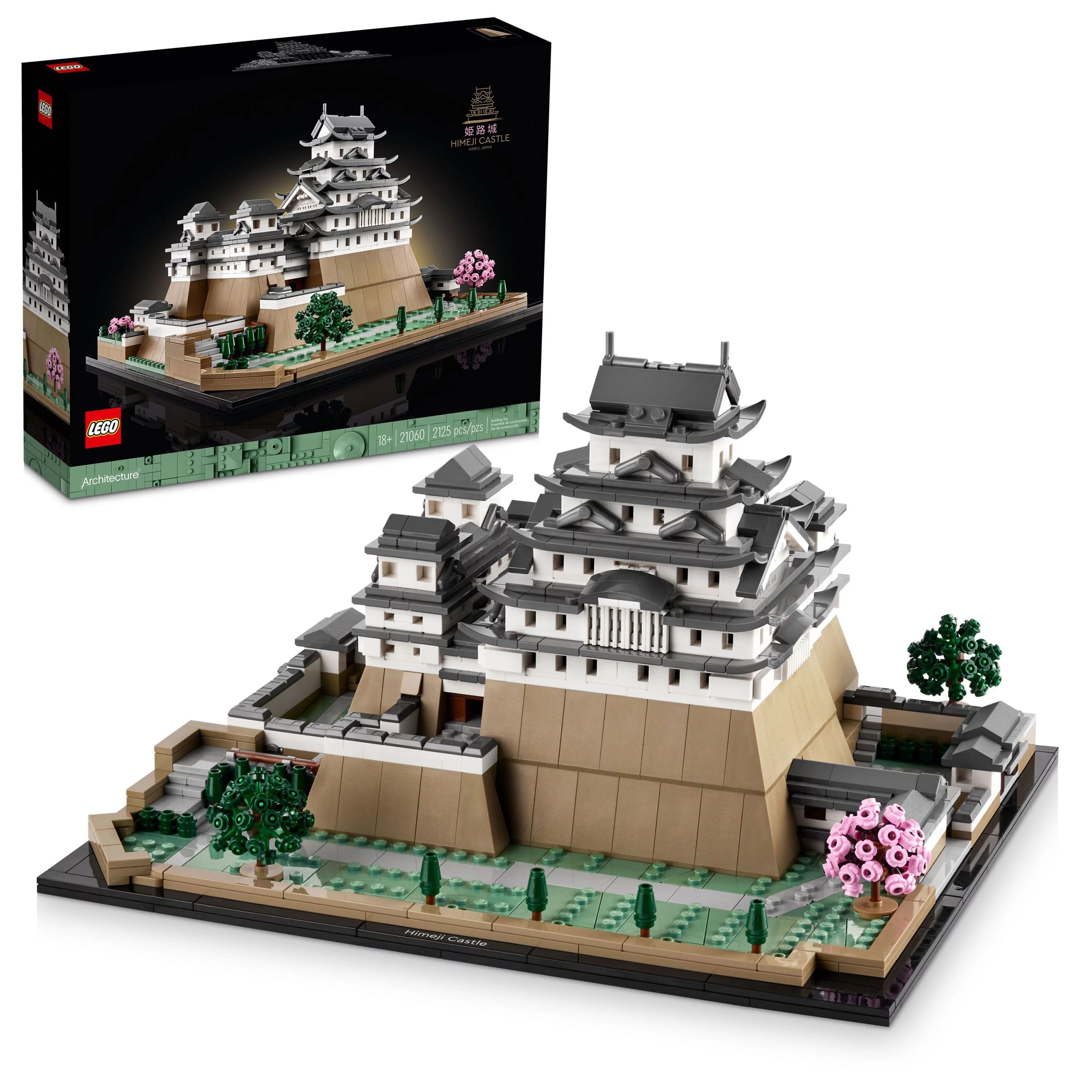 LEGO Architecture Landmarks Collection: Himeji Castle 21060 Building Set, Build & Display this Co... | Walmart (US)