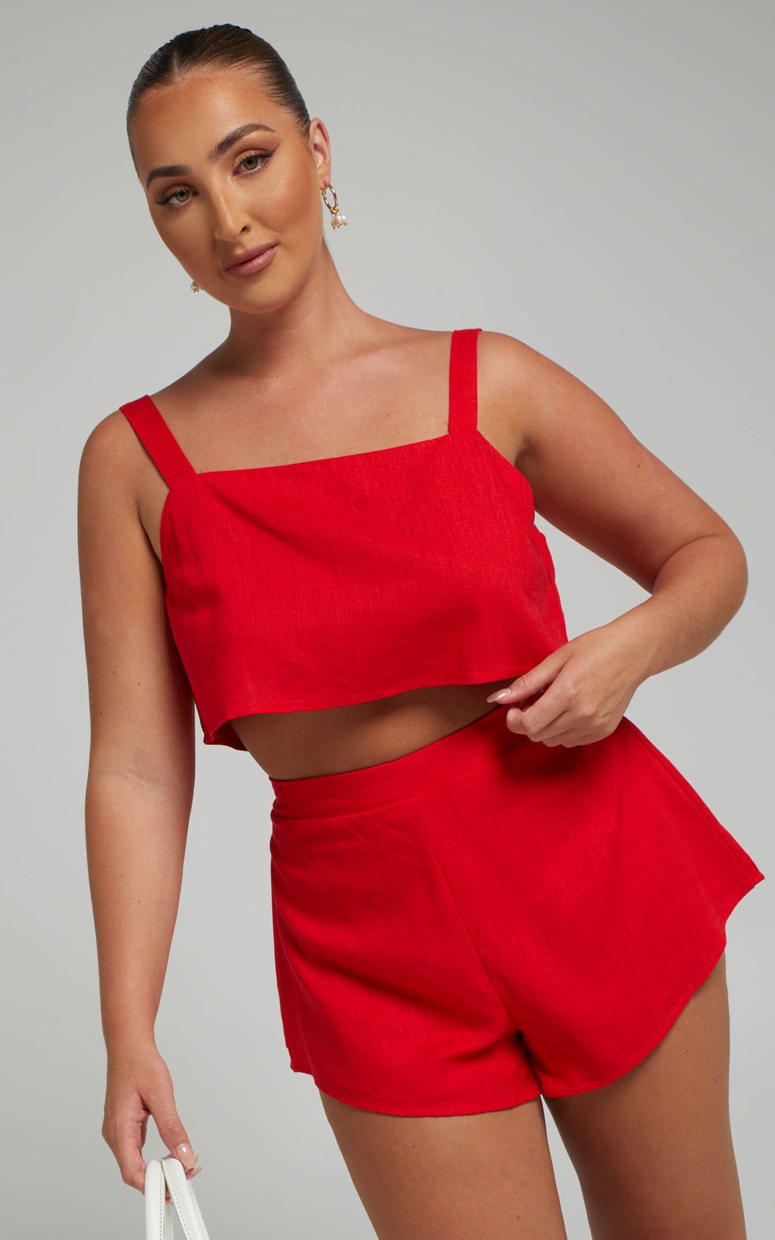 Save The Light Two Piece Set in Red | Showpo | Showpo - deactived
