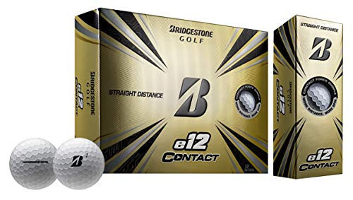 Bridgestone Golf 2021 e12 Contact Golf Balls, White, 2021 Model, One Size, 12 count (Pack of 1) | Amazon (US)