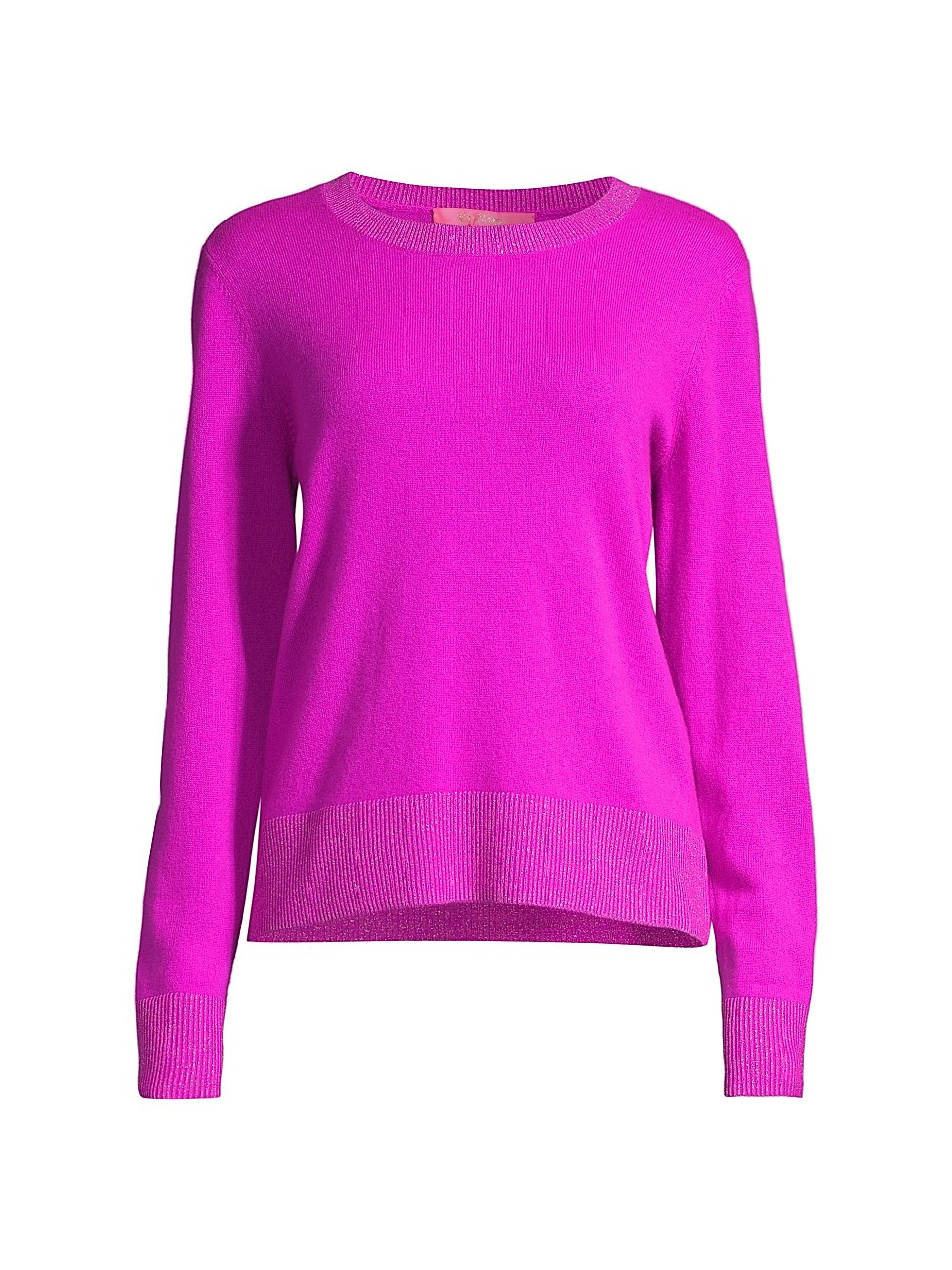 Lilly Pulitzer Women's Prita Cashmere Sweater - Elderberry - Size XL | Saks Fifth Avenue