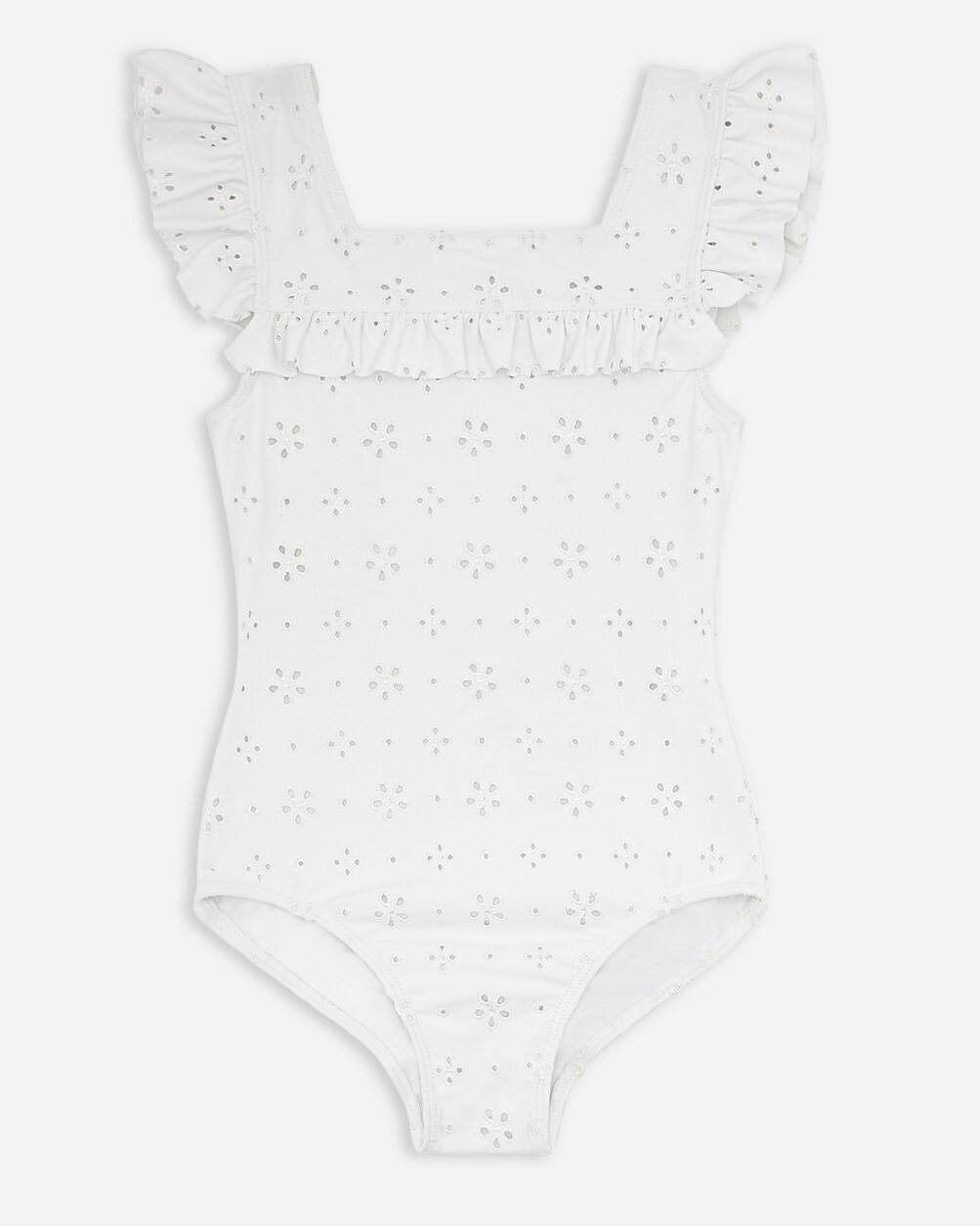 Girls' minnow™ squareneck one-piece | J. Crew US