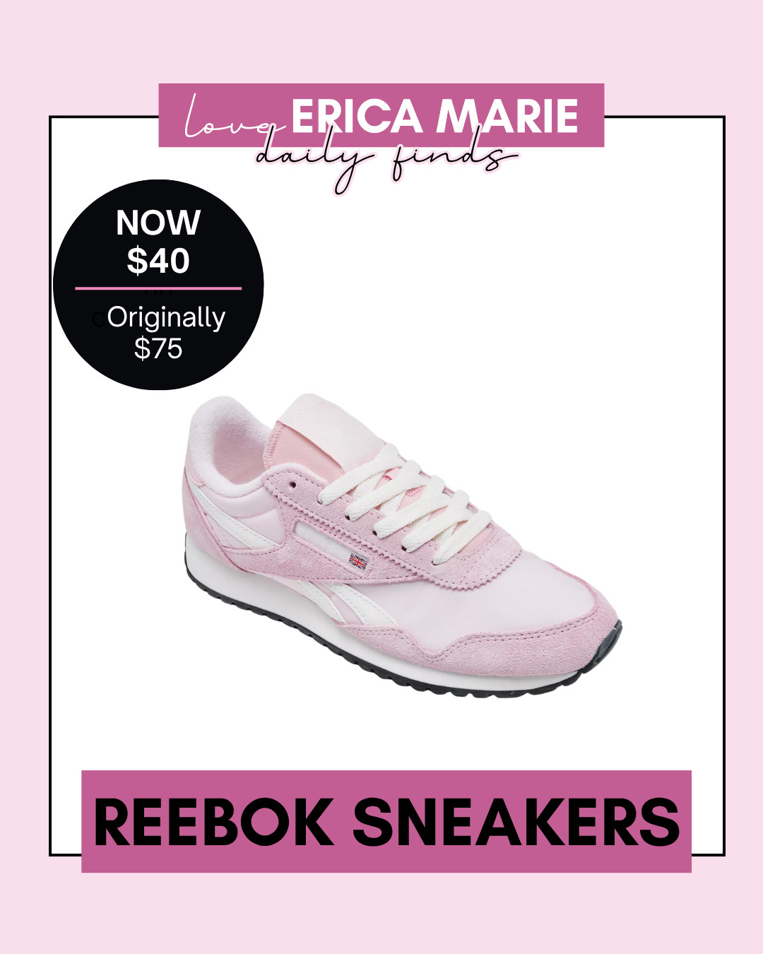 These pretty sneakers are currently 47% off! Perfect for running around the park, heading to the grocery store, or just throwing on for quick trips out of the house this summer. Super cute and easy to style with denim shorts or jeans! 

 #LTKootd #LTKSaleAlert