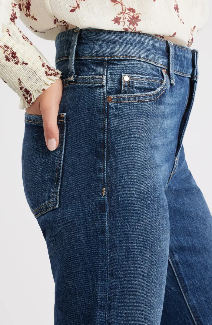 Mid Rise Straight Leg Jeans | Nordstrom