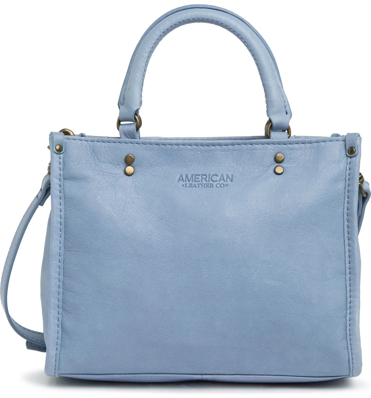 AMERICAN LEATHER CO. Long Beach Leather Crossbody Bag | Nordstromrack | Nordstrom Rack