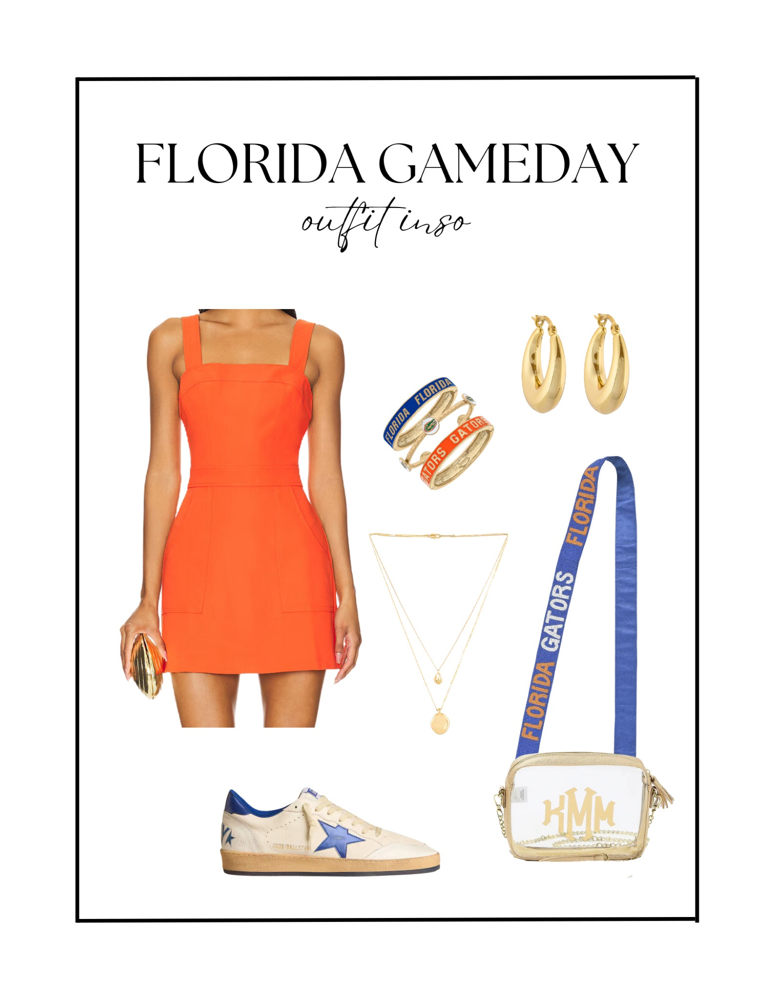 UNIVERSITY OF FLORIDA GAMEDAY OUTFIT INSPO 💙🧡🐊 #uf #florida #collegegameday #gamedayoutfit

#LTKSeasonal #LTKStyleTip