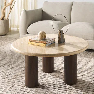 SAFAVIEH Couture Jennamira Solid Wood Coffee Table - 35Wx35Dx16H - Bed Bath & Beyond - 41192541 | Bed Bath & Beyond