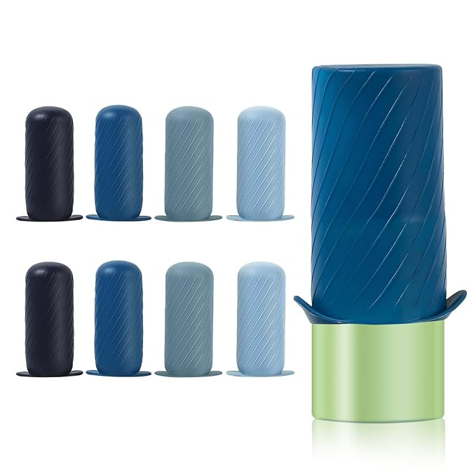 Bottle Covers for Travel, Leak Proofing, Travel Size Container Silicone toiletry sleeves, Leak Lo... | Amazon (US)