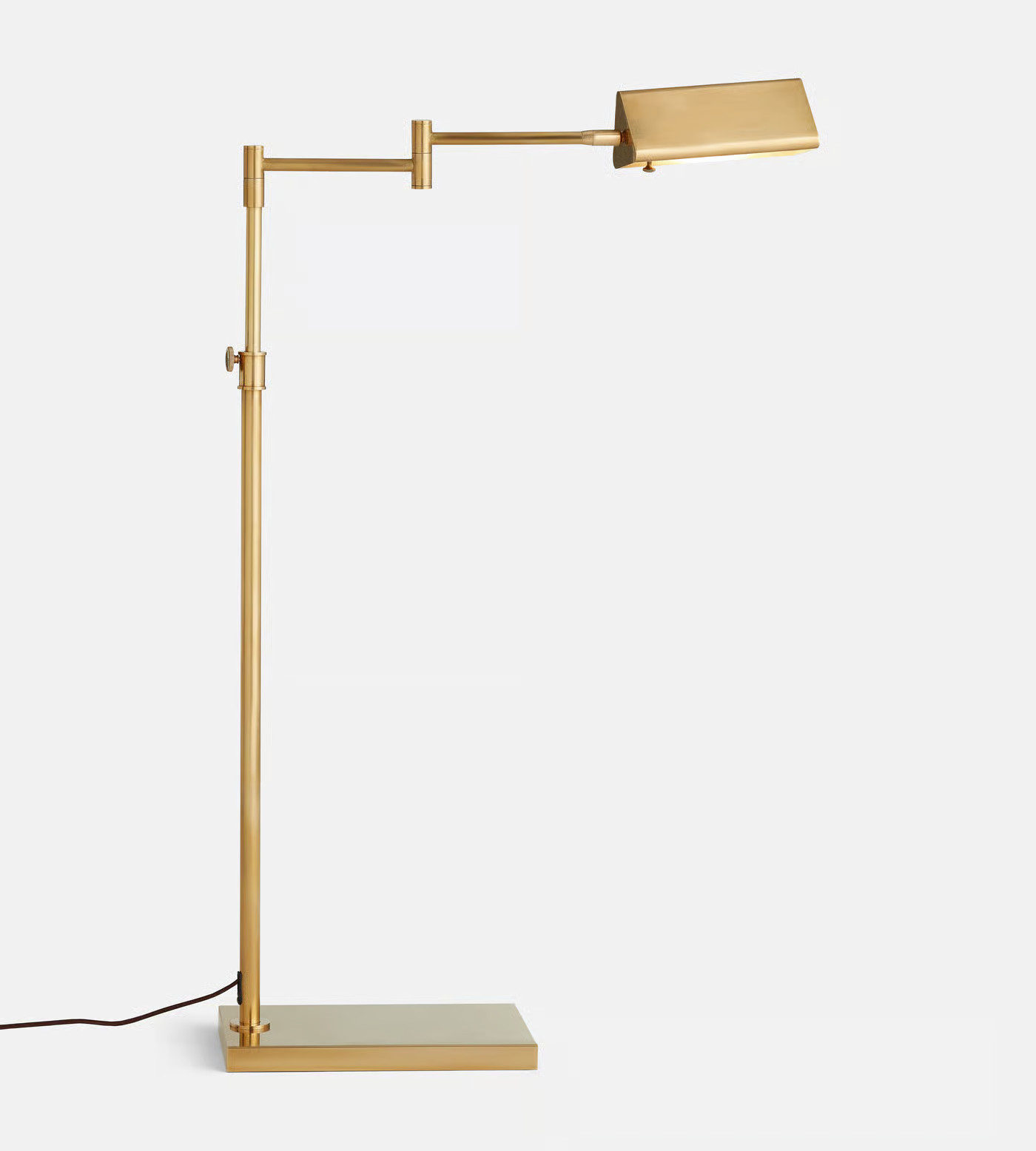 Selina Task Floor Lamp, Brass, US | Soho Home Ltd