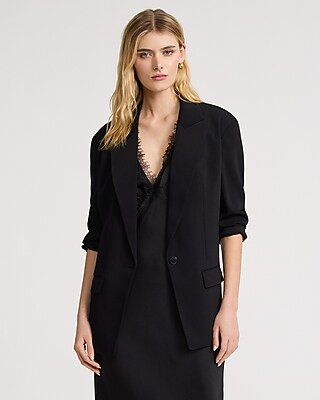 Oversized Boyfriend Blazer | Express