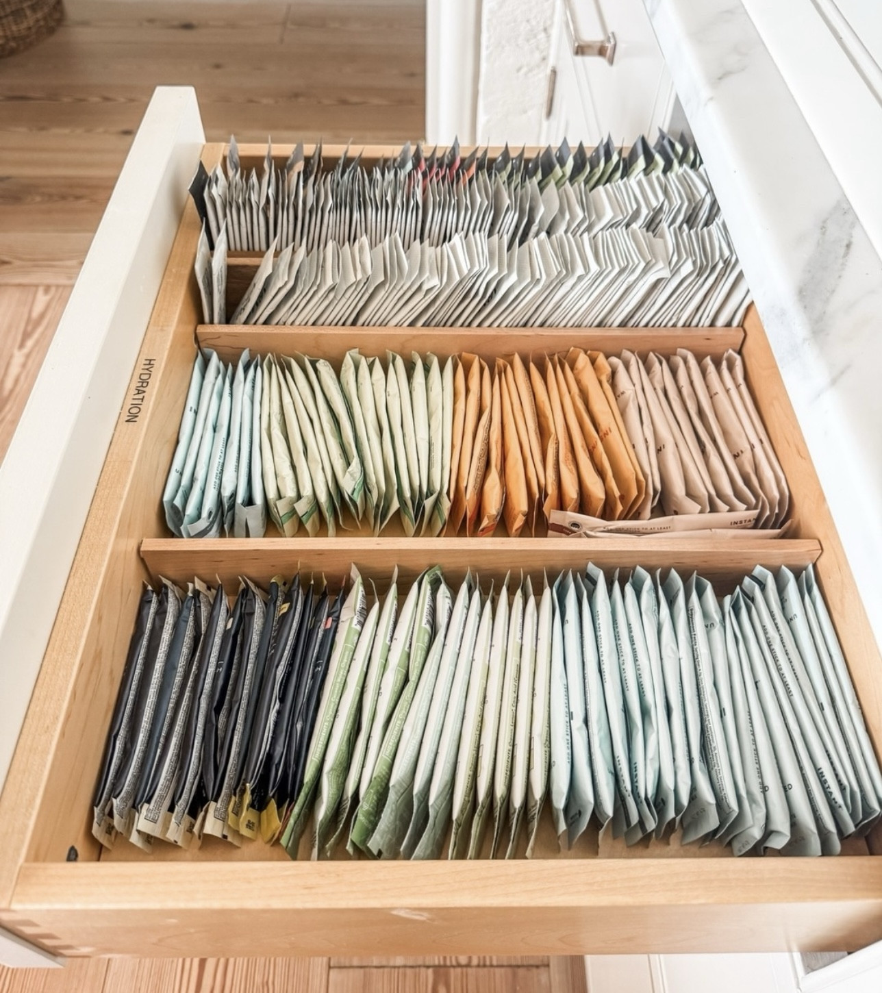 Who doesn’t want their own hydration drawer?!  