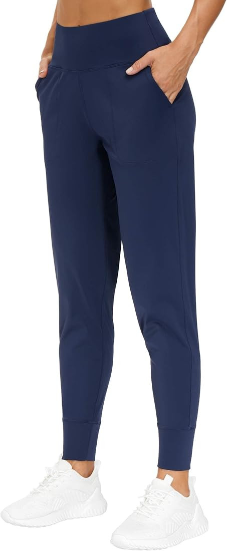 THE GYM PEOPLE Women's Joggers Pants Lightweight Athletic Leggings Tapered Lounge Pants for Worko... | Amazon (US)