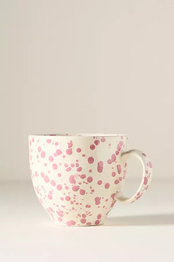 Splatter Portuguese Stoneware Mug | Anthropologie (US)